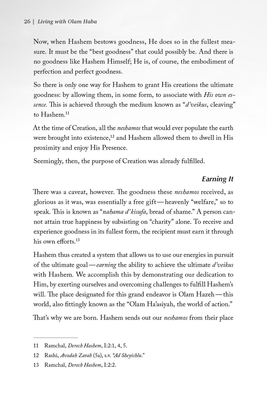 Living with Olam Haba | Judaica Square