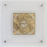Im Eshkocheich: Lucite Wall Art and Gold Plated