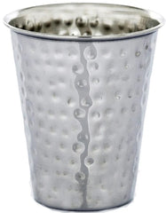 Kiddush Cup: Stainless Steel Hammered