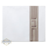 Challah Cover: Pu Leather Side Stripe Design