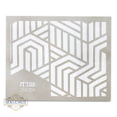 Challah Cover: Pu Leather Line Design