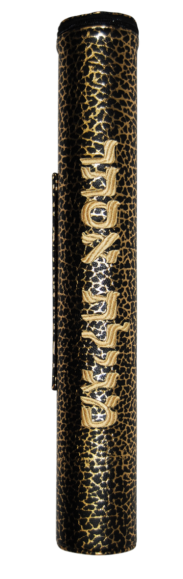 Prestige Supreme Leather Megillah Tube (MT100H-Gold2)