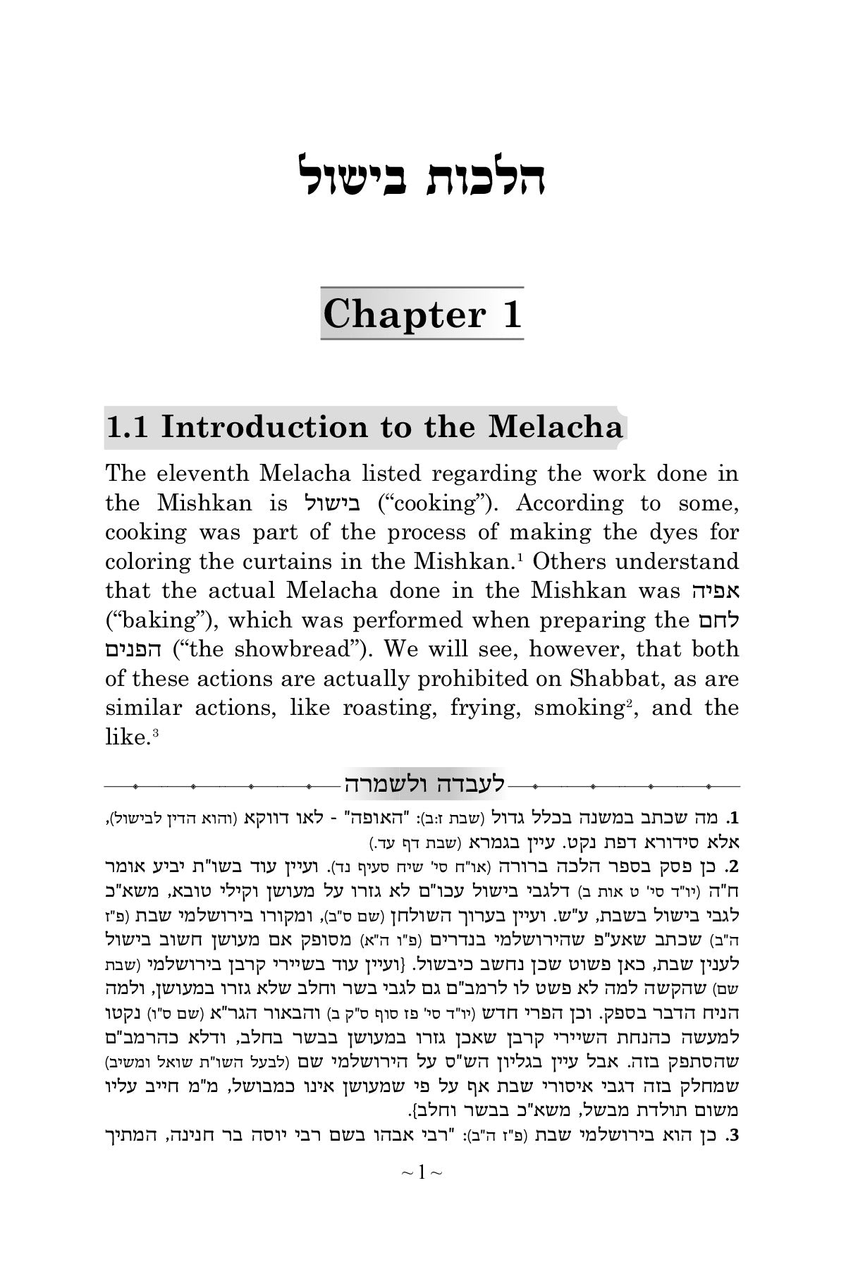 The Melachot of Shabbat -- Melechet Bishul | Judaica Square