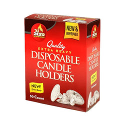 Quality Extra Heavy Disposable Candle Holders