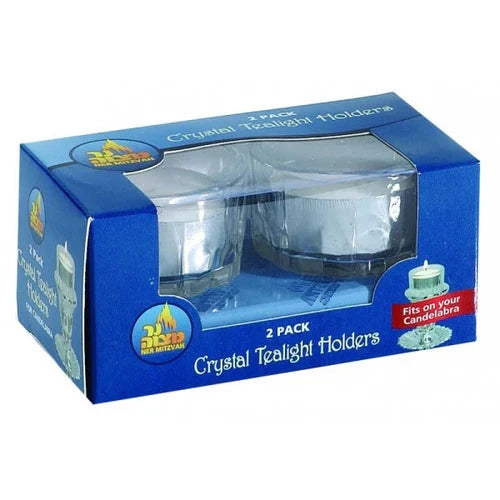 Tealight Holder: Crystal - Fits in Cande