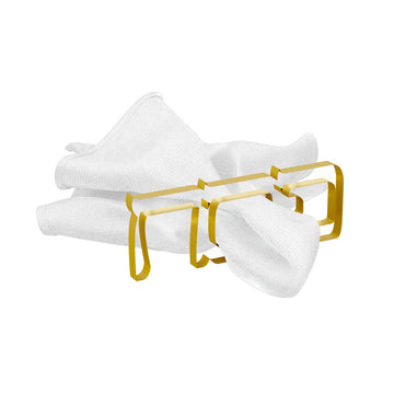 Pesach Napkin Rings — Acrylic — Each ring: 4.75" x 1.75"