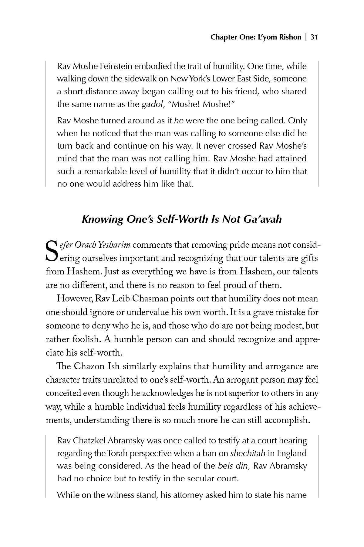 Orchos Chaim L'haRosh | Judaica Square