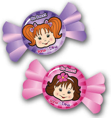 Rina and Dina Face Erasers 2 Pack