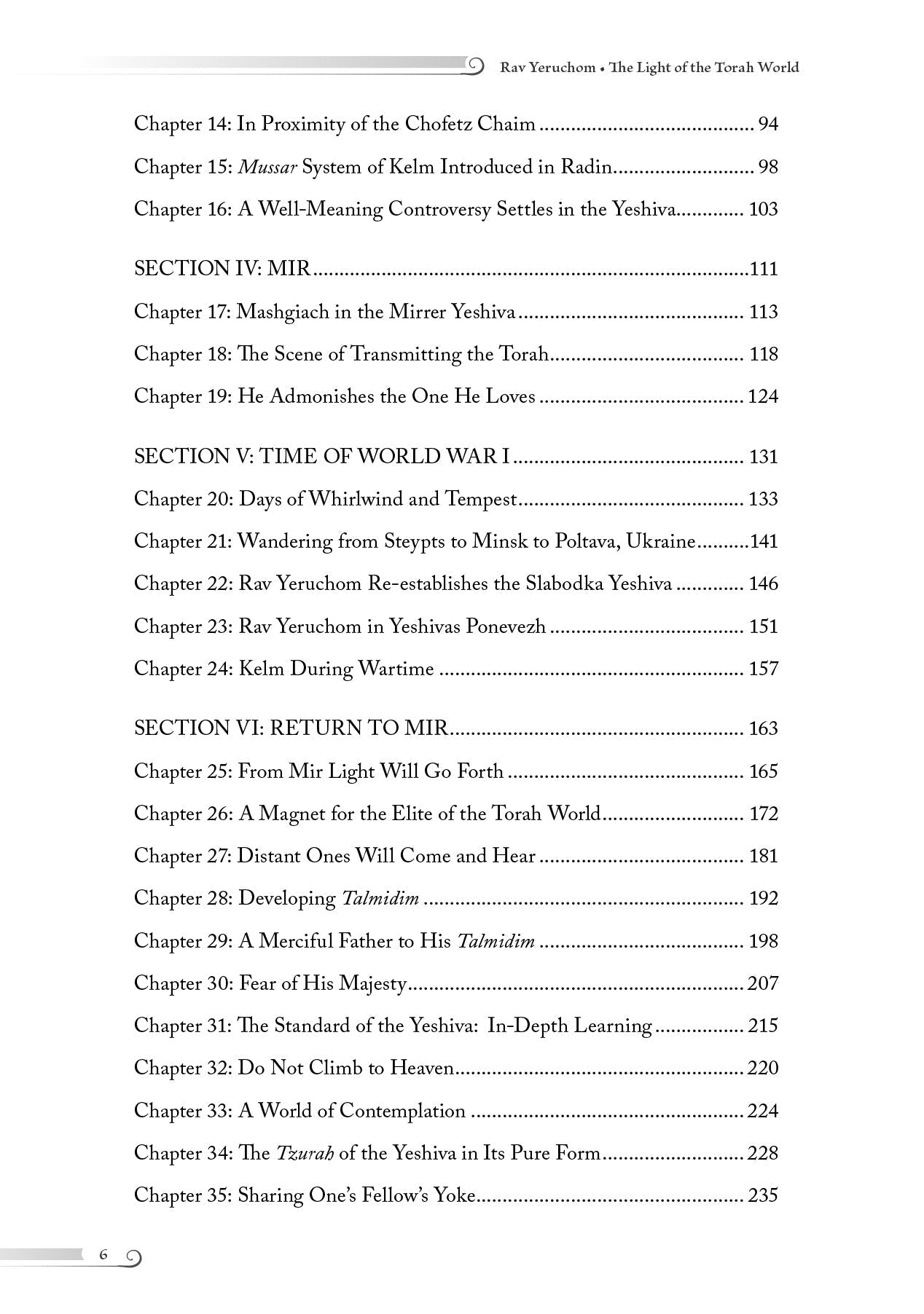 Rav Yeruchom | Judaica Square