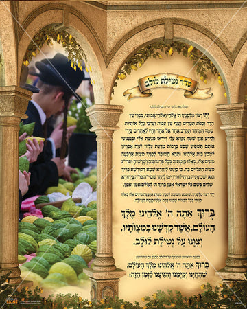 Large Vinyl Poster 24" x 30"-Netilas Lulav (PKL38)