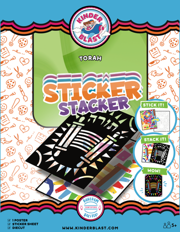 Front cover of Torah Sticker Stacker