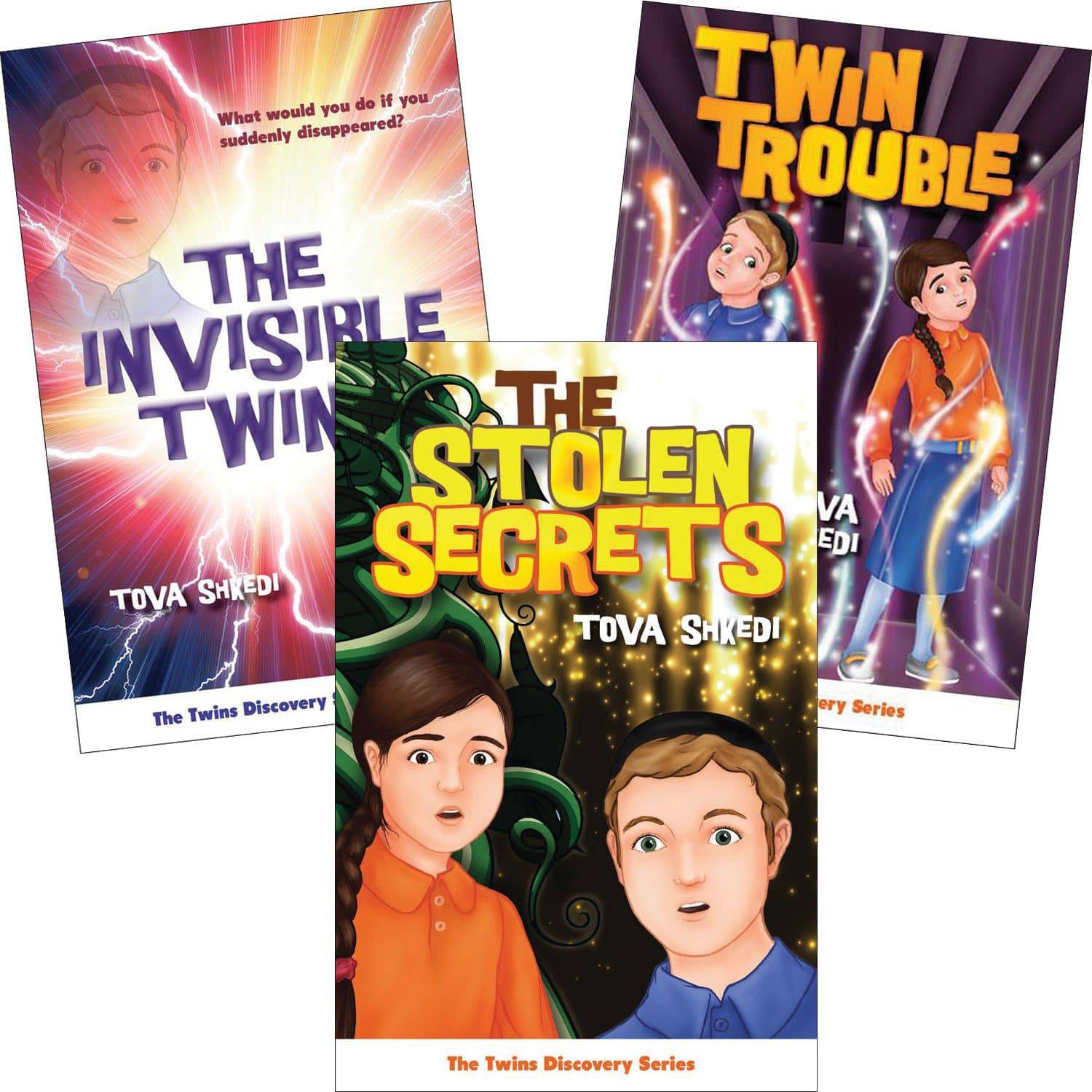 Twin Discovery Series (3 vol. set) by Tova Shkedi — Judaica Press