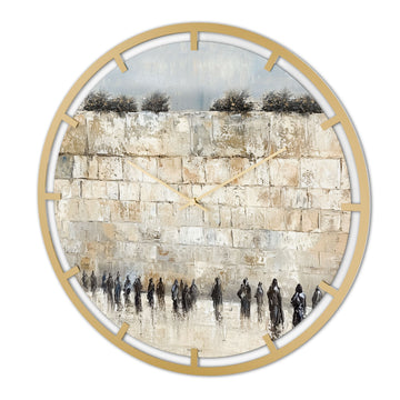 Blue Purity Kosel Wall Clock — Acrylic — 20" diameter