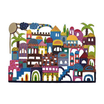 Emanuel Metal Hand Painted Wall Hanging- Jerusalem (EM-WHJ3)