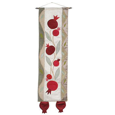 Pomegranates Gold Wall Hanging