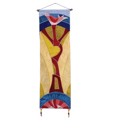 Shalom in Color Wall Hanging