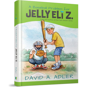 Front cover of A Baseball Problem for Jelly Eli Z. by David A. Adler, hardcover