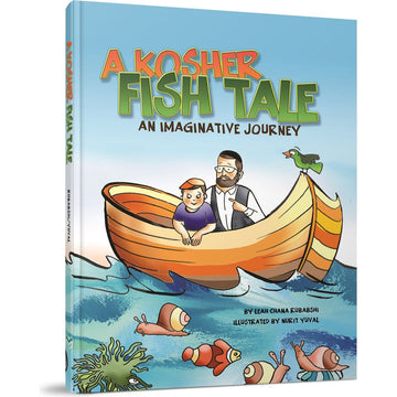 A Kosher Fish Tale front cover — Leah Rubabshi, hardcover, published by Menucha Publishers