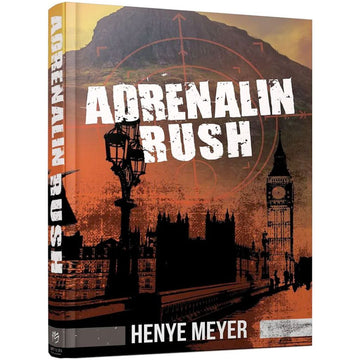 Adrenalin Rush front cover — Henye Meyer, hardcover, published by Menucha Publishers