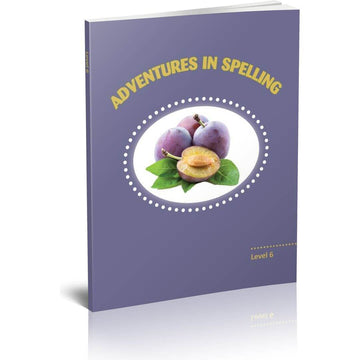 Adventures in Spelling - Level 6 front cover — published by Menucha Publishers