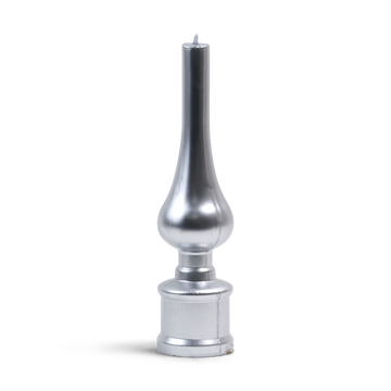 Havdalah Candle Lamp Style Silver — Havdalah Set