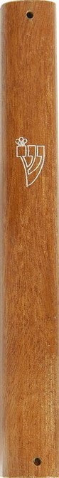 Wood Mezuzah 12 cm — Mezuzah Case, item 21484
