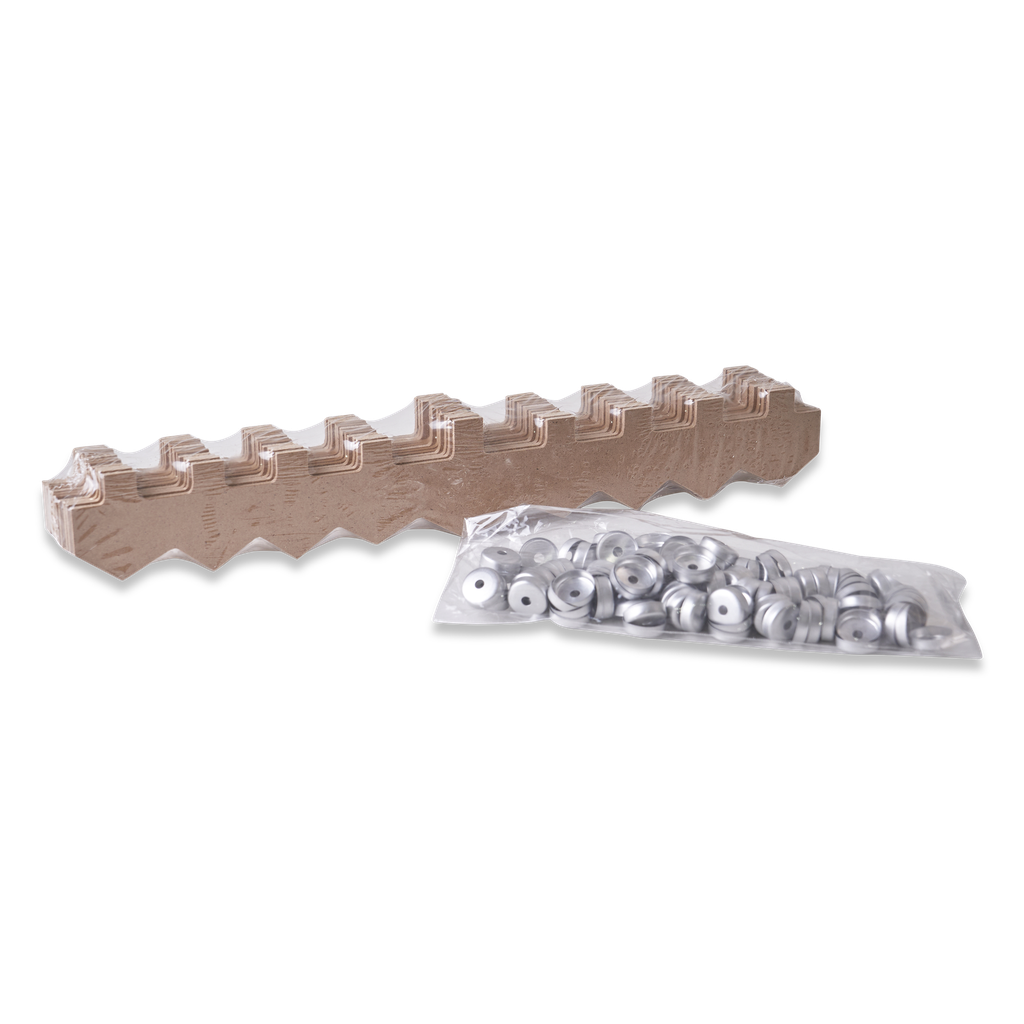 12 Spinning Menorahs Kits + 12 panels + 108 reeds — front | Judaica Square Lakewood