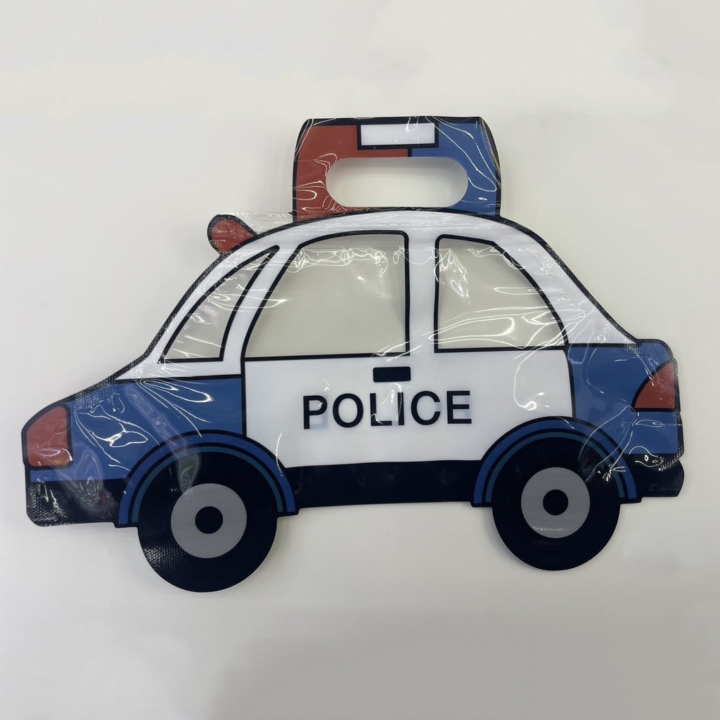 Police Car Mishloach Munos Bag 6 PP — front | Judaica Square Lakewood