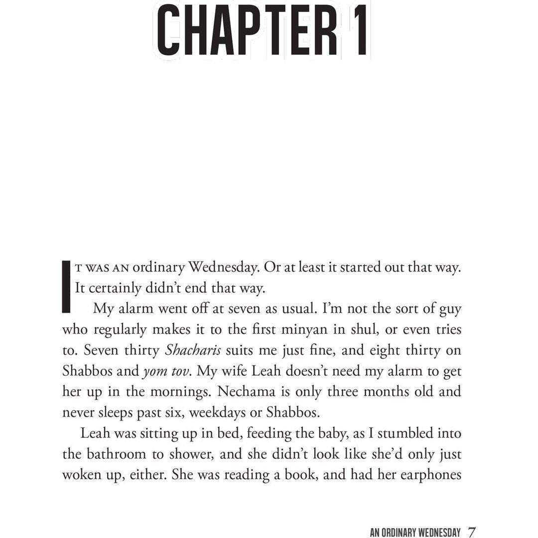 An Ordinary Wednesday: NOT AVAILABLE — Menucha Publishers | Judaica Square Lakewood