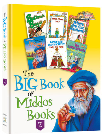 Hardcover edition of The Big Book of Middos 2, 176 oversized pages gathering more classic middos stories
