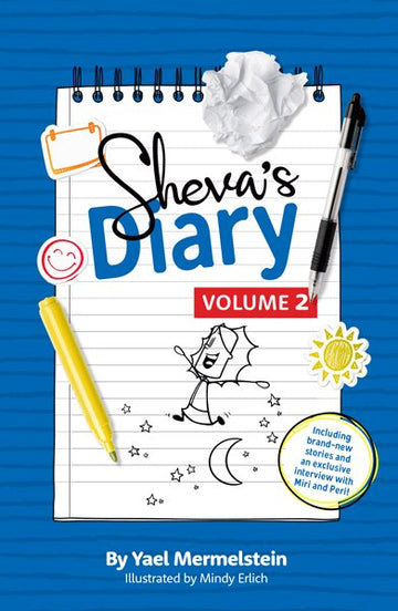Front cover of Sheva's Diary Vol. 2: From the popular Hey Diary column by Yael Mermelstein