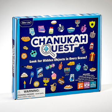 Rite Lite Chanukah Quest Game, 8 x 10 Inch