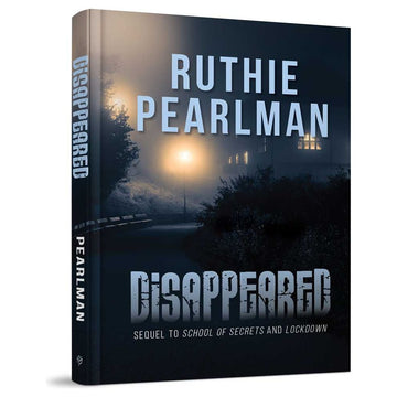 Disappeared front cover — Ruthie Pearlman, hardcover, published by Menucha Publishers