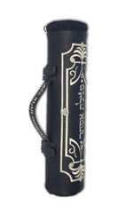 Decorative Scroll Megilah Case Black #1030BB