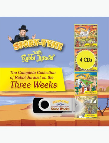 USB Audio cover art for Story Tyme with Rabbi Juravel USB- Three Weeks Complete Collection by Rabbi Juravel