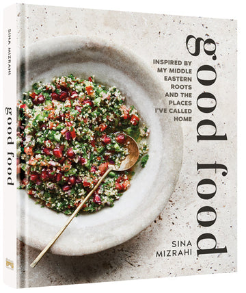 Good Food cookbook by Sina Mizrahi, hardcover