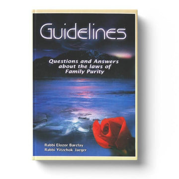 Guidelines to Family Purity front cover — Rabbi Elozor Barclay, hardcover, published by Menucha Publishers