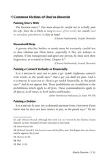 Asarah Devarim - The 10 Commandments of Speech
