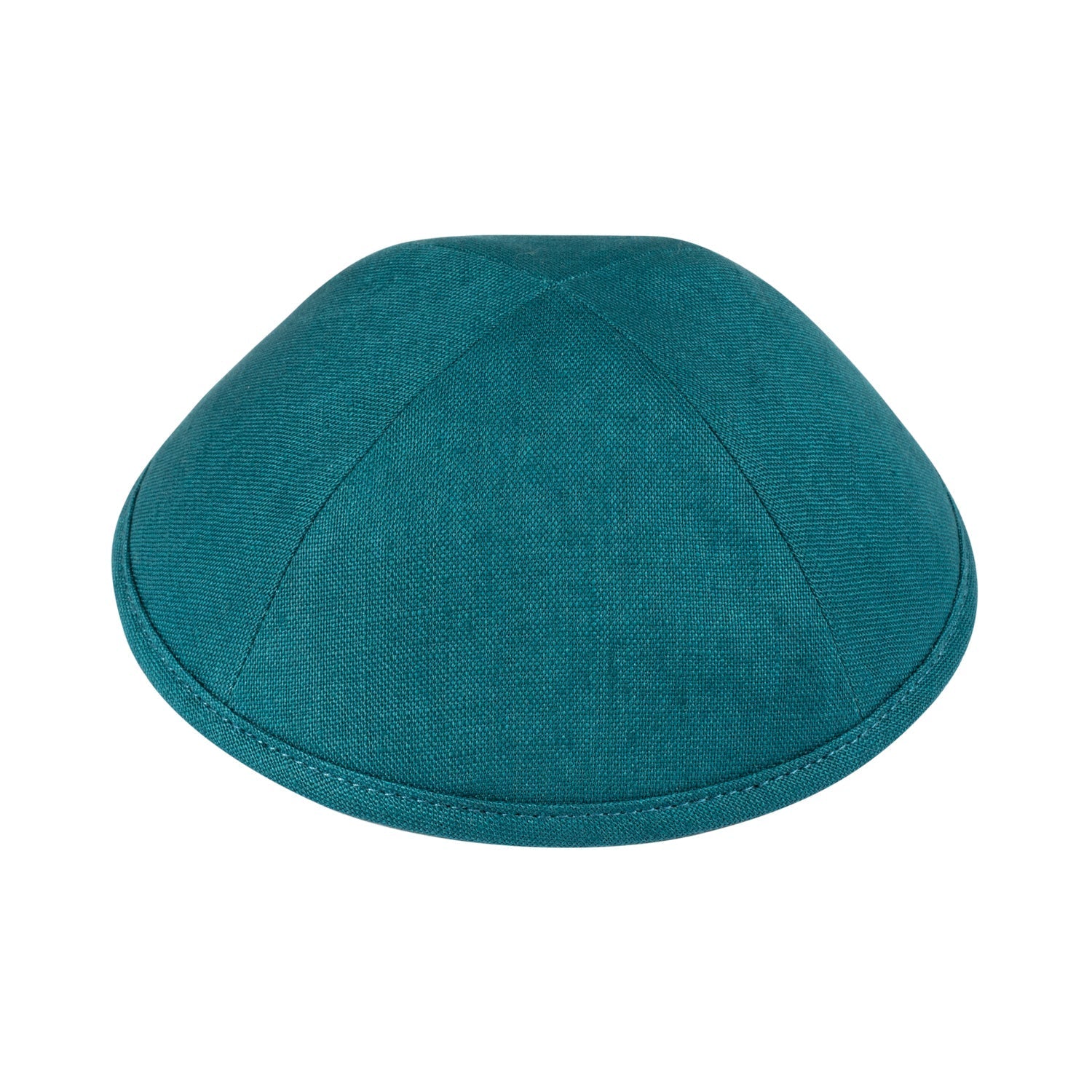 Blue Linen Kippah - iKippah by Judaica Square
