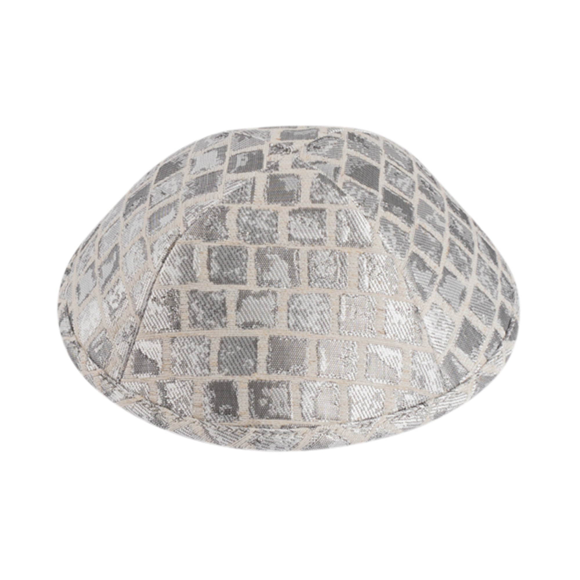 Silver Yarmulka Kippah - iKippah by Judaica Square