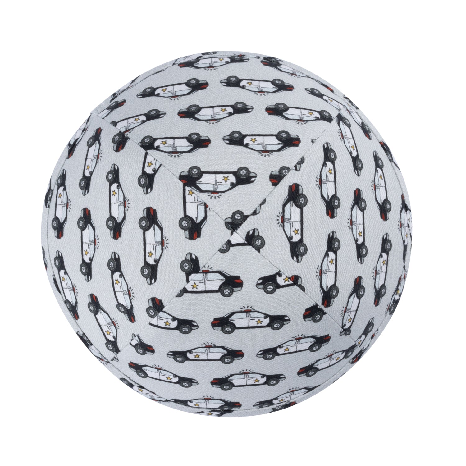Yarmulka Kippah - side view showing six-panel design