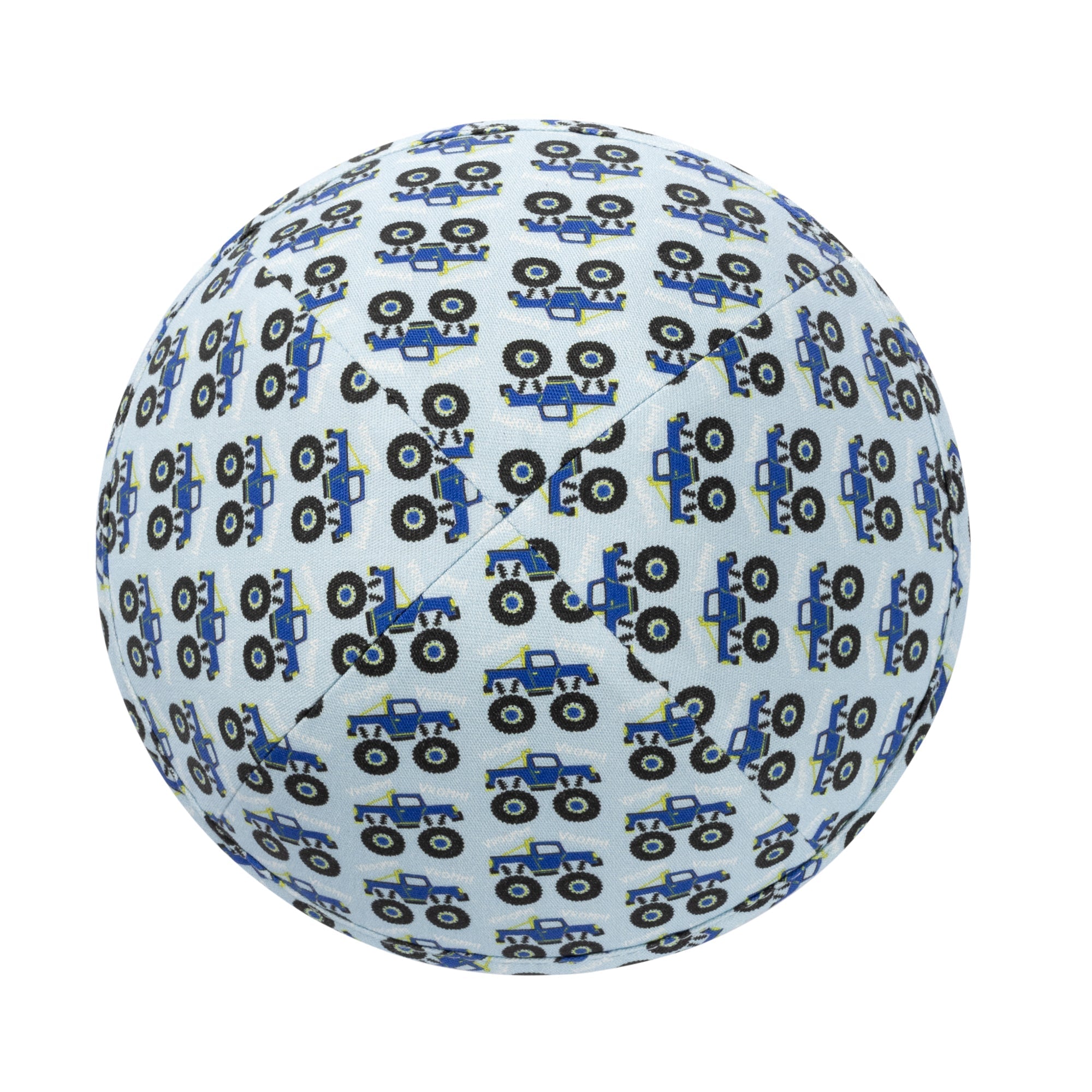 Yarmulka Kippah - side view showing six-panel design