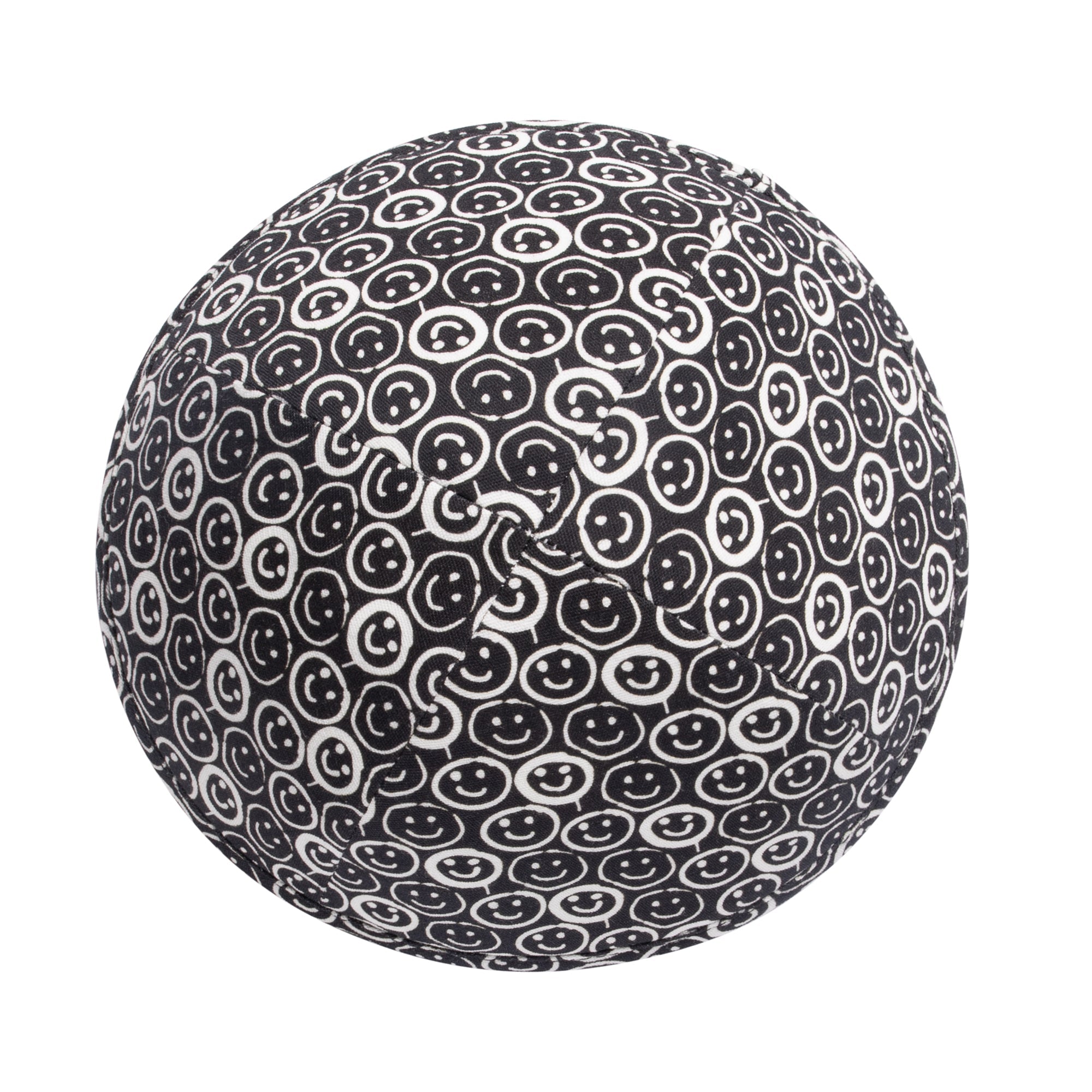 Yarmulka Kippah - side view showing six-panel design