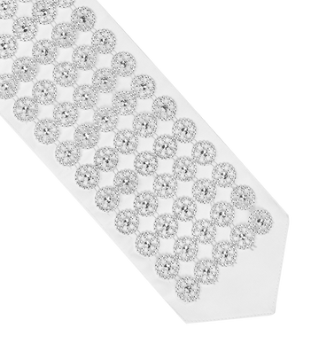 Silver-design 4.5-inch atarah for tallis