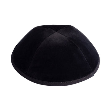 iKippah Black Velvet Yarmulka