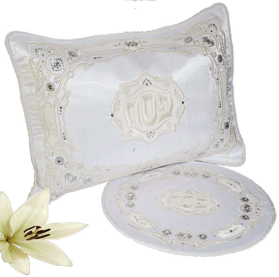 Pesach Seder Set - Crystal Pleated Collection #190 - Image 2