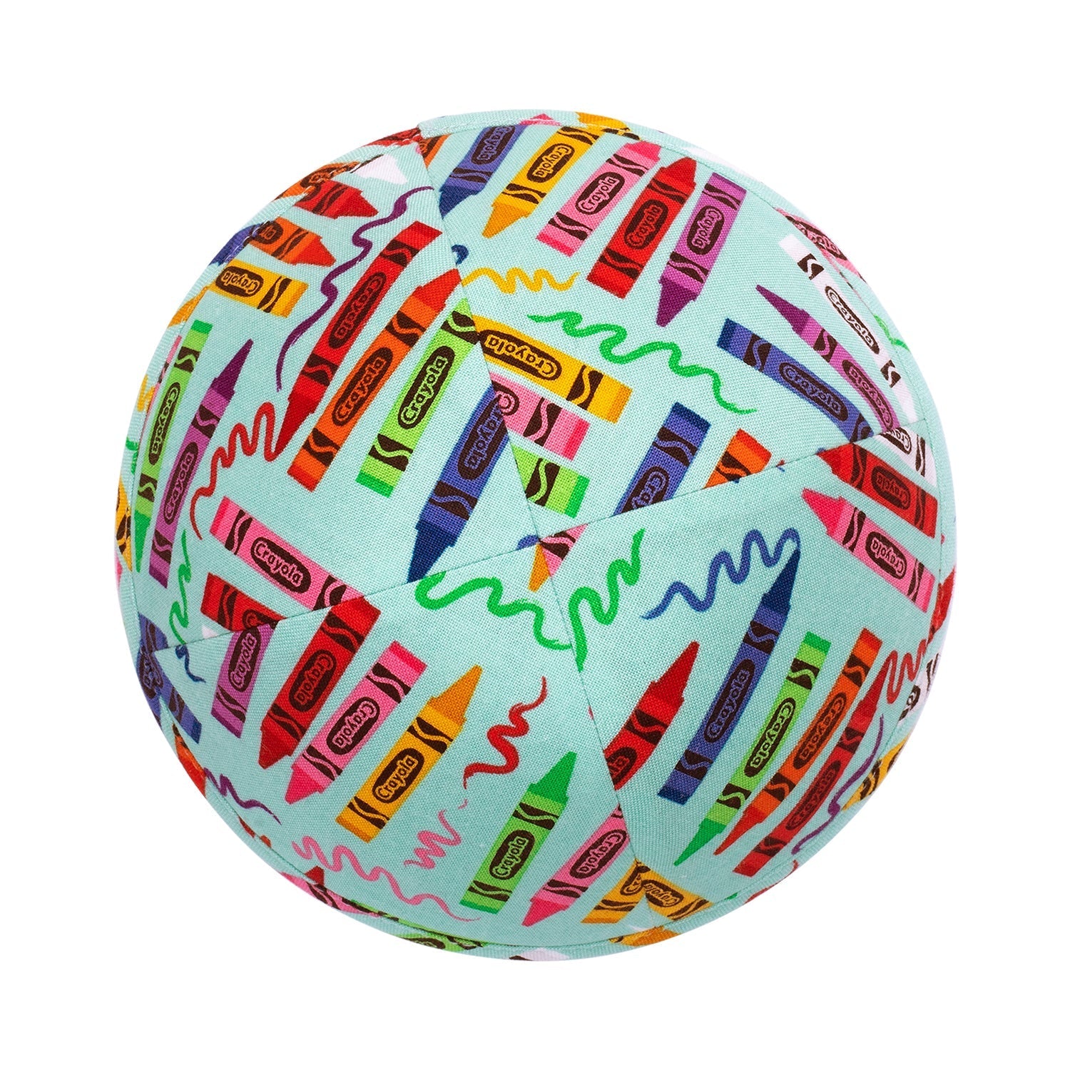 Cotton Kippah - side view showing six-panel design