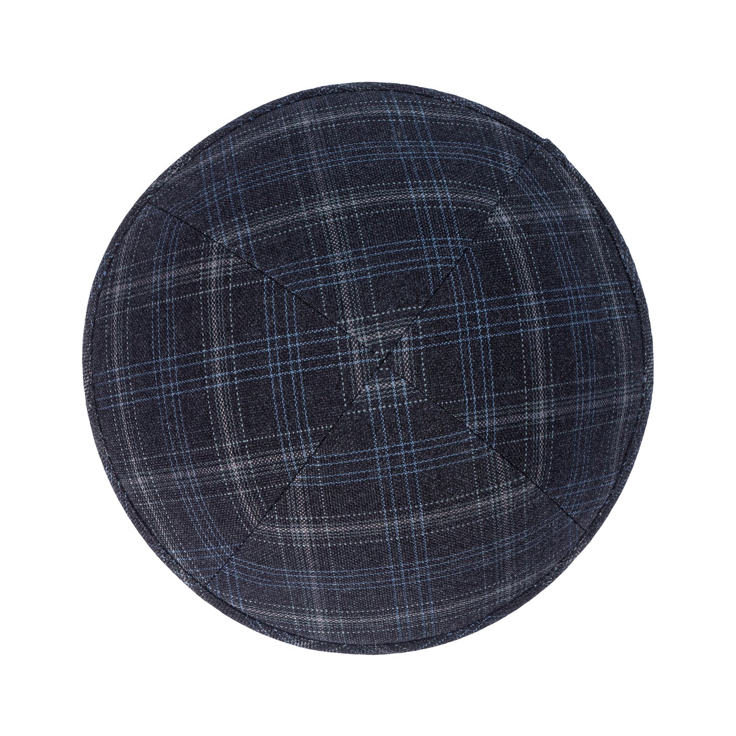 Yarmulka Kippah - side view showing six-panel design
