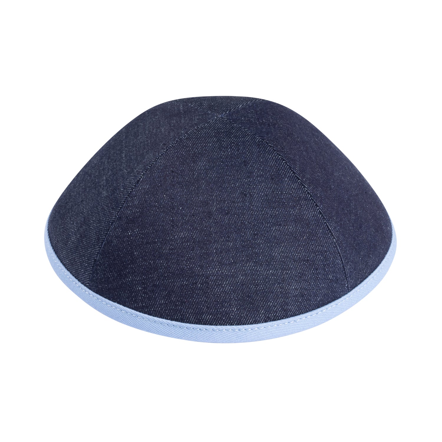 Navy Denim Kippah for Boys - iKippah by Judaica Square