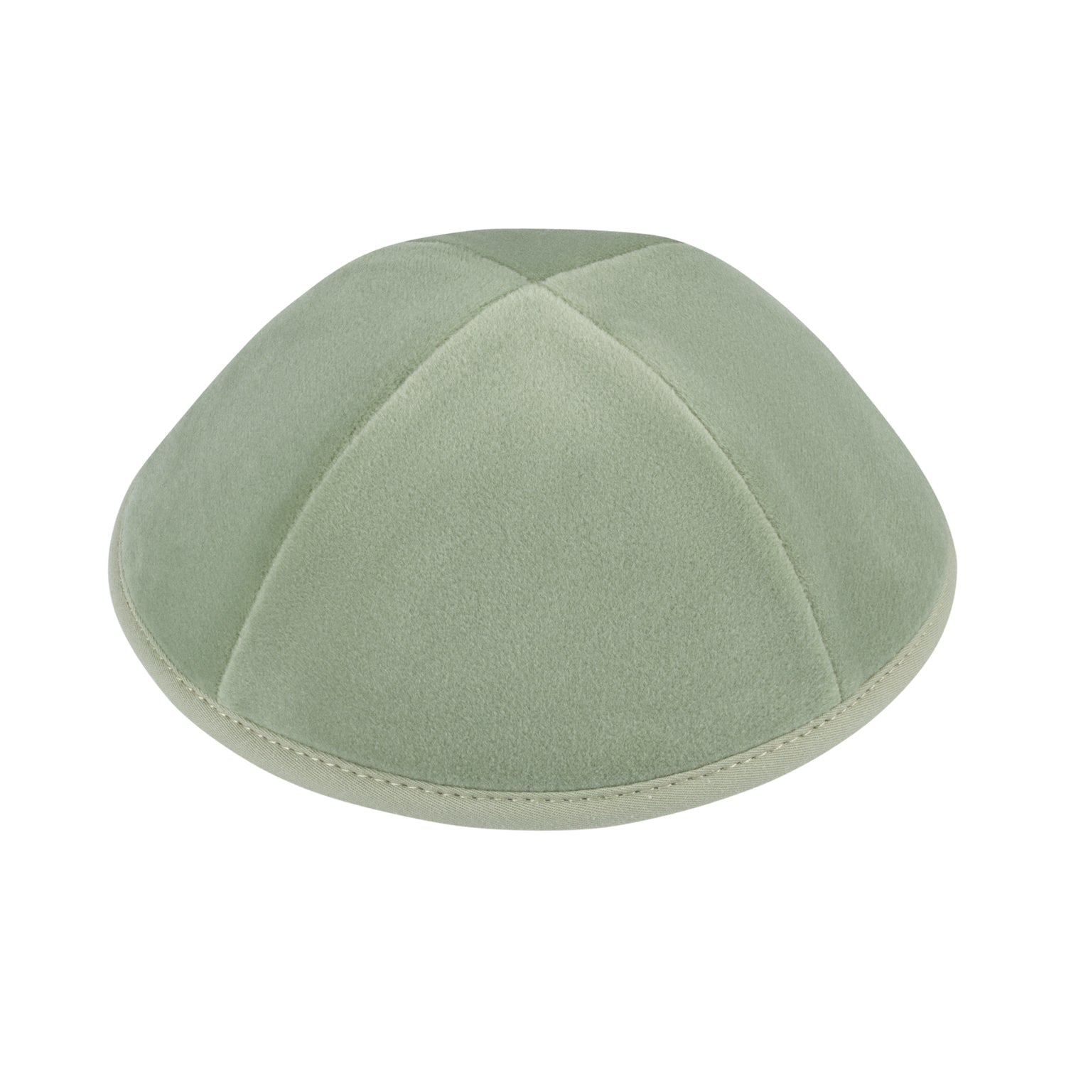 Sage Velvet Kippah for Bar Mitzvah - iKippah by Judaica Square
